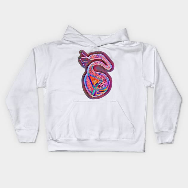 Royal cobra Kids Hoodie by hotienda